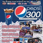 Vault Report Track Program Cover, Pepsi 300, 2009