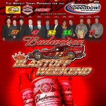 Vault Report Track Program Cover, Budweiser Blastoff, 2011