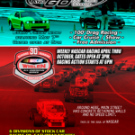 2011 Speedbowl Schedule Card, Backside