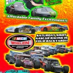 2010 Speedbowl Schedule Card Front Side