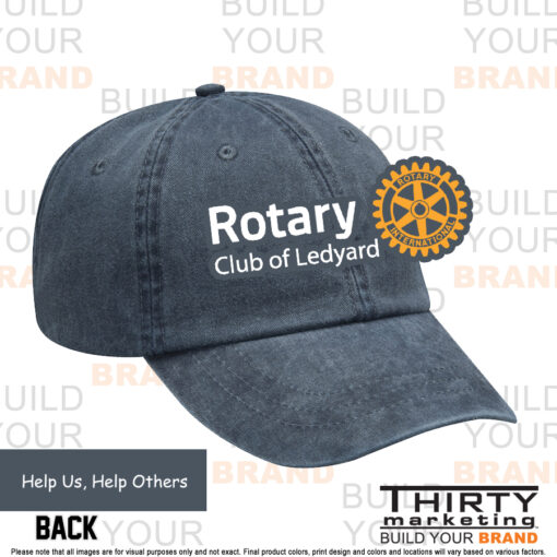 Ledyard Rotary Pigment Dyed-Cap