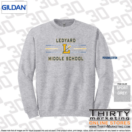 LMS STAFF Crewneck Sweatshirt - Image 3