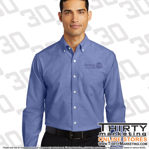 Ledyard Rotary Port Authority® SuperPro™ Oxford Shirt