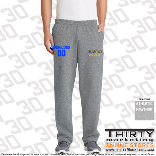 CT Bearcats Fleece Sweatpant with Pockets - Image 7