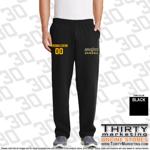 CT Bearcats Fleece Sweatpant with Pockets - Image 2