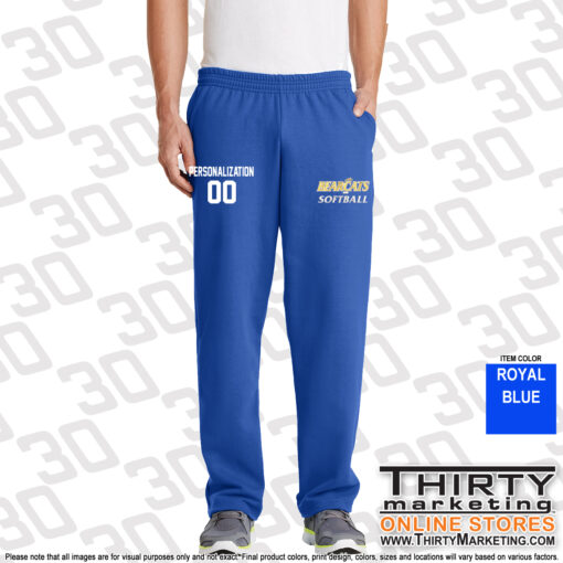 CT Bearcats Fleece Sweatpant with Pockets - Image 5