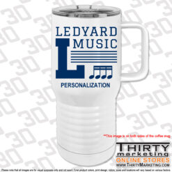LHS Music 20oz Insulated Tumbler with Handle