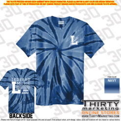 Ledyard Music Tie-Dye Tee