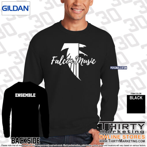 Falcon Music Crewneck