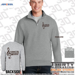 Alternative view of Stonington High School Music 1/4 Zip