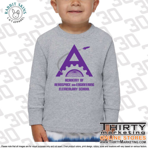 AAEE Toddler Long Sleeve T-Shirt - Image 4