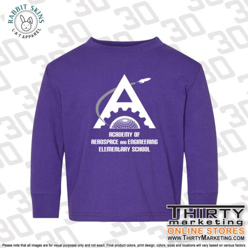 AAEE Toddler Long Sleeve T-Shirt - Image 6