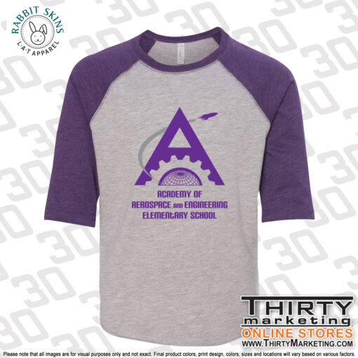 AAEE Toddler Baseball Tee - Image 3