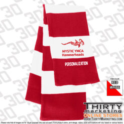 Alternative view of Mystic YMCA Hammerheads Striped Scarf