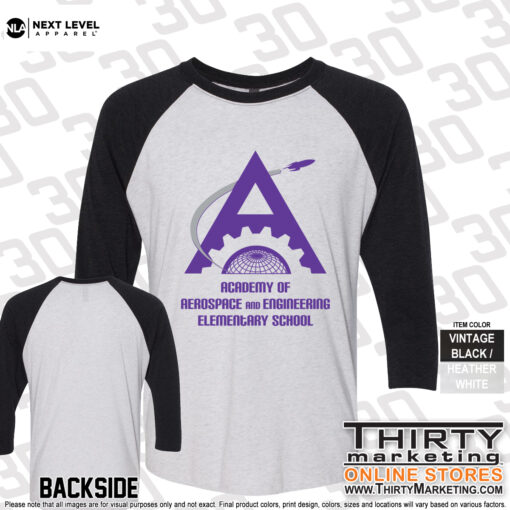 AAEE Baseball Tee - Image 3