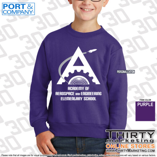 AAEE Youth Crewneck - Image 3