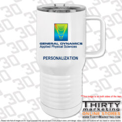 Alternative view of GD Applied Physical Sciences 20oz Insulated Travel Mug