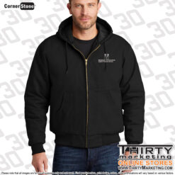 GD Applied Physical Sciences CornerStone® - Duck Cloth Hooded Work Jacket