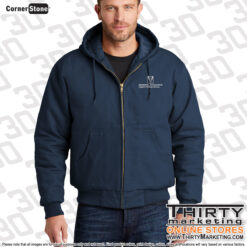 Alternative view of GD Applied Physical Sciences CornerStone® - Duck Cloth Hooded Work Jacket