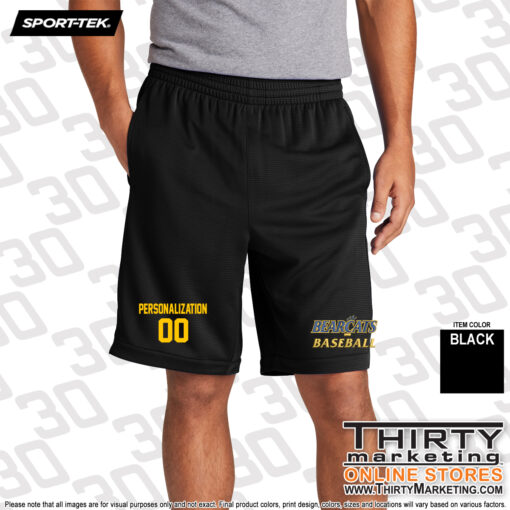 CT Bearcats Sport-Tek® PosiCharge® Position Short with Pockets - Image 2