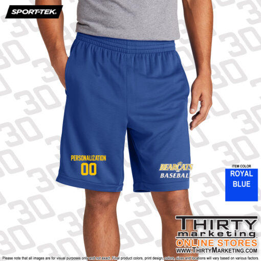 CT Bearcats Sport-Tek® PosiCharge® Position Short with Pockets - Image 4