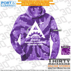Alternative view of AAEE Tie-Dye Hoodie
