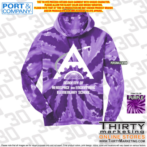 AAEE Tie-Dye Hoodie - Image 2