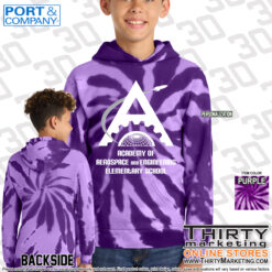 AAEE Youth Tie-Dye Hoodie