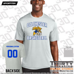 Alternative view of Colchester Youth Basketball Performance T-Shirt