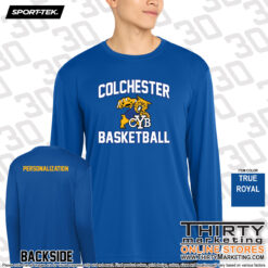 Colchester Youth Basketball Uniform Shooting Shirt