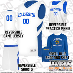 Alternative view of Colchester Youth Basketball Uniform Package