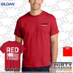 USS Virginia FRG RED T-Shirt