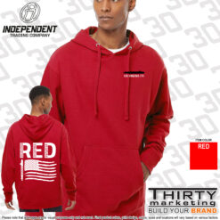 USS Virginia FRG RED Hoodie