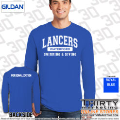 WHS Lancers Swimming Long Sleeve Tee
