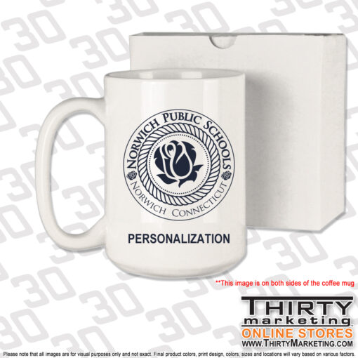 Norwich Public Schools 15oz Coffee Mug