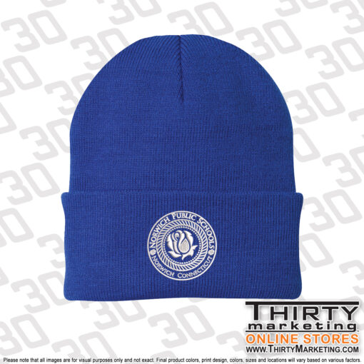 Norwich Public Schools Knit Cap - Image 5