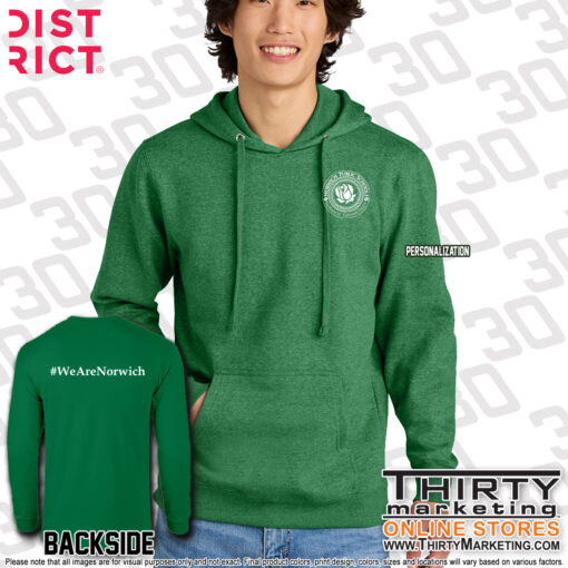 Norwich Public Schools Fleece Hoodie - Image 3