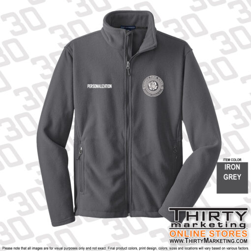 Norwich Public Schools Full-Zip Fleece Jacket - Image 4