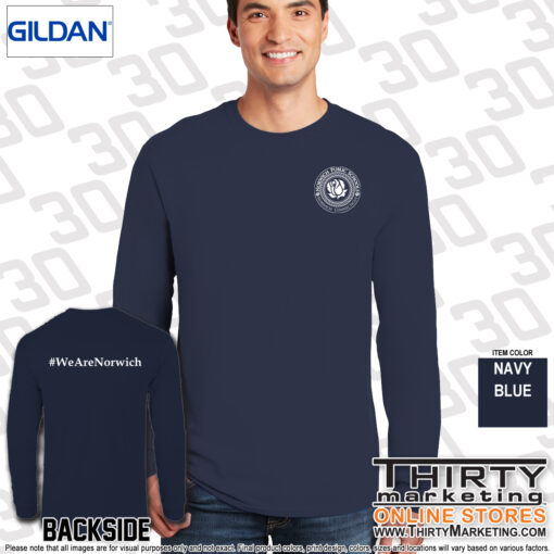 Norwich Public Schools Long Sleeve Tee - Image 2