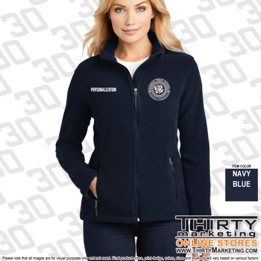 Norwich Public Schools Full-Zip Fleece Jacket - Image 3