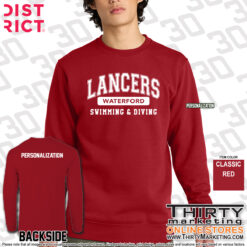 WHS Lancers Swimming Crewneck Sweatshirt