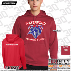 Alternative view of WHS Swimming Performance Hoodie