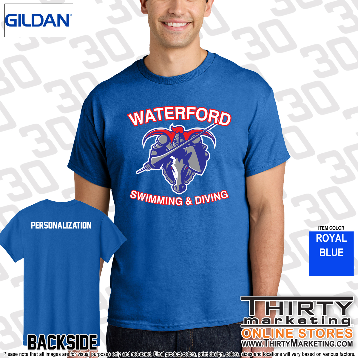 WHS Swimming Cotton T-Shirt
