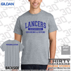 WHS Lancers Swimming Cotton T-Shirt