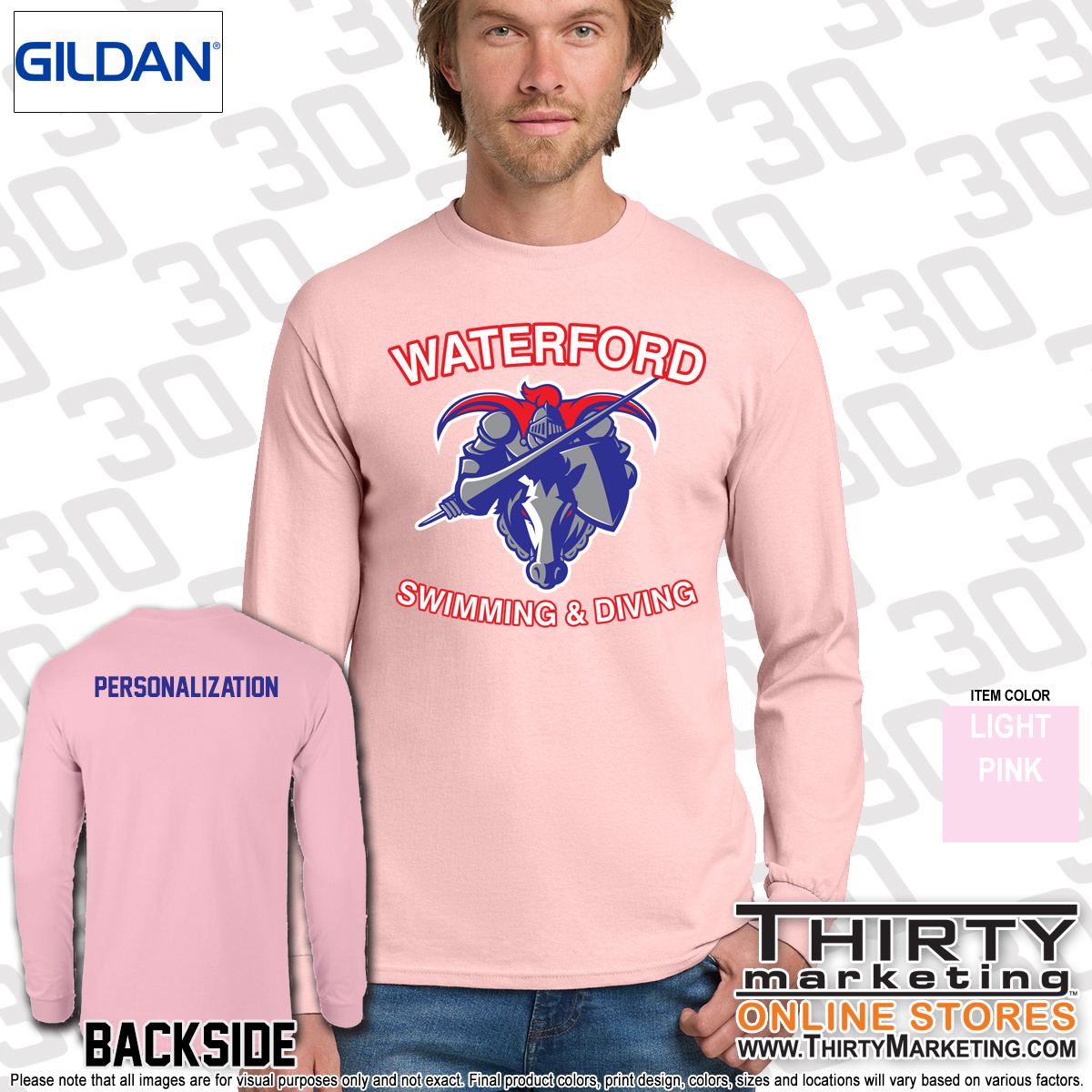 WHS Swimming Long Sleeve Tee - Image 4