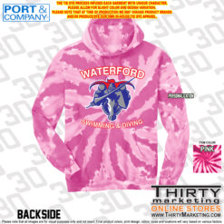 WHS Swimming Tie-Dye Hoodie