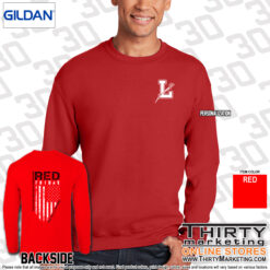 Alternative view of Fridays RED Crewneck Sweatshirt