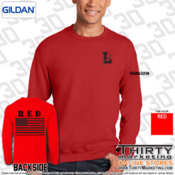 Alternative view of RED Crewneck Sweatshirt