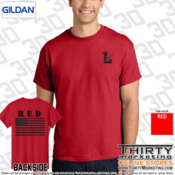 Alternative view of RED T-Shirt