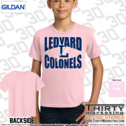 Alternative view of Ledyard Colonels Pink T-Shirt